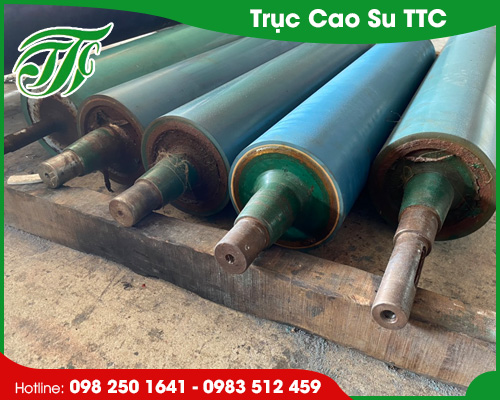 Trục cao su ngành bao bì nhựa